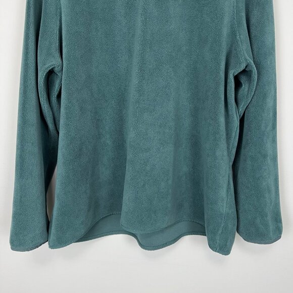 32 Degrees Heat Womens Midweight Snap Arctic Fleece Pullover Midnight Muse XL - Picture 9 of 16